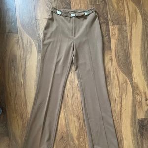 Vertigo Paris (Size 4) Womens Brown Dress Pants